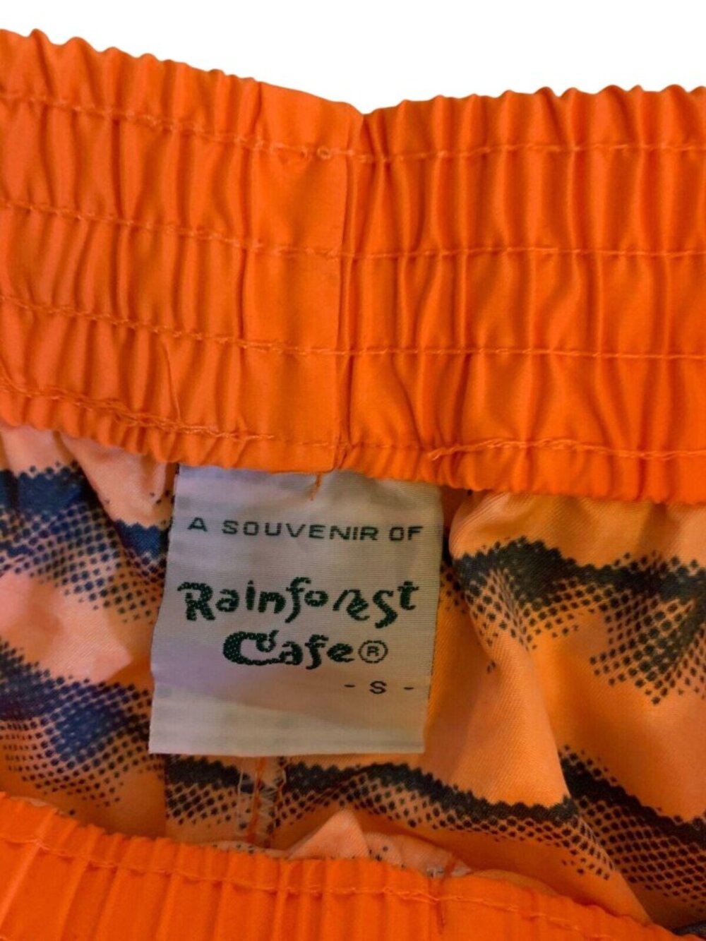 Rainforest Cafe Tropical Shorts Palm Beach Sunset Design Women's Size Small - Picture 4 of 8